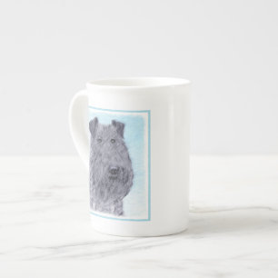 Tasse En Porcelaine Kerry Blue Terrier peinture mignonne Chien d'origi