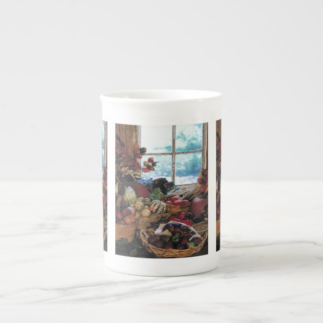 Tasse En Porcelaine La fête - (Devant)