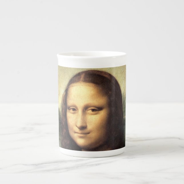 Tasse En Porcelaine La Mona Lisa Leonardo da Vinci (Devant)