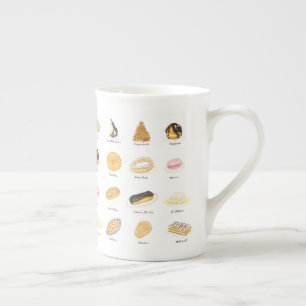 Tasse En Porcelaine La Pâtisserie Française