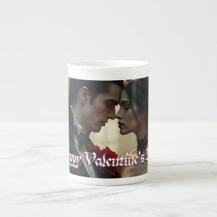 Tasse En Porcelaine La Saint-Valentin de la passion éternelle