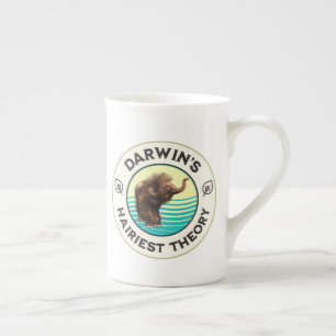 Tasse En Porcelaine La théorie la plus poilue de Darwin Adorable mammo