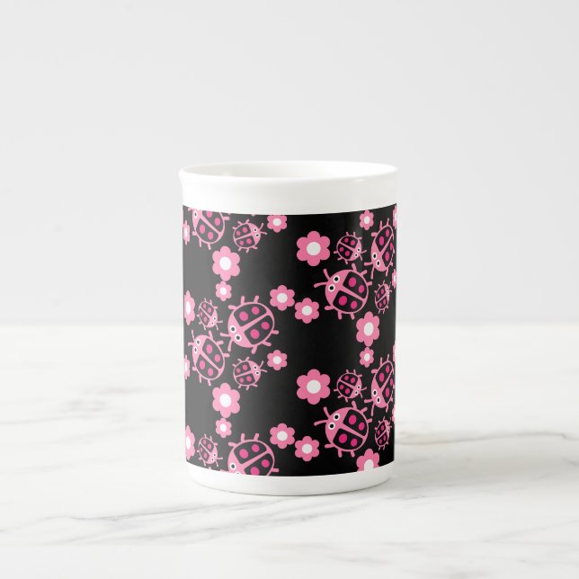 Tasse En Porcelaine Ladybird Et ladybug (Devant)