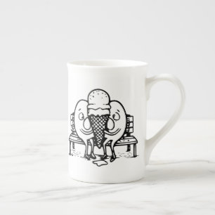 Tasse En Porcelaine L'art de l'oeuf RG RA