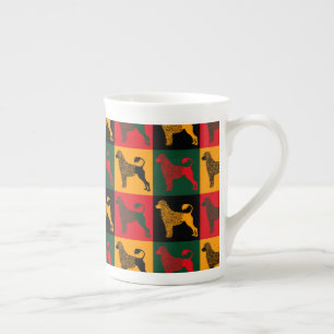 Tasse En Porcelaine Le chien d'eau portugais intelligent