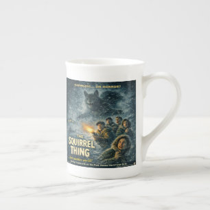 Tasse En Porcelaine Le Film de Chose Écureuil Parodie