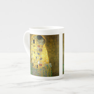 Tasse En Porcelaine Le ~ Gustav Klimt de baiser