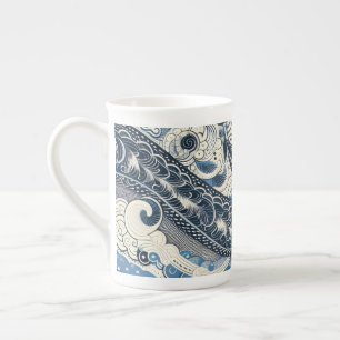 Tasse En Porcelaine Le Studio Maison Indigo Bloom