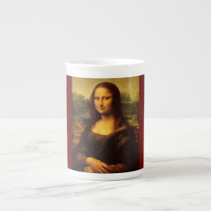Tasse En Porcelaine Leonardo Da Vinci Mona Lisa Peinture d'Art