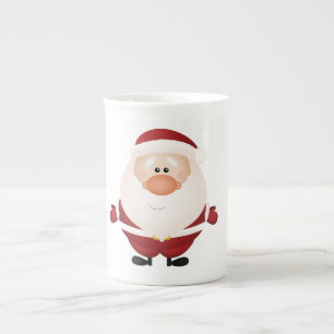 Tasse En Porcelaine Les câlins du Père Noël