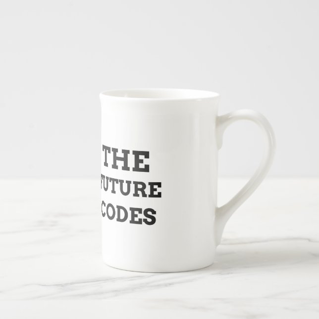 Tasse En Porcelaine Les Codes du Futur (Droite)