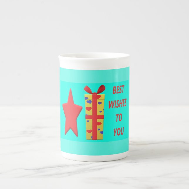 TASSE EN PORCELAINE LES MEILLEURS CADEAUX BOWS CADEAUX BONGS (Devant)