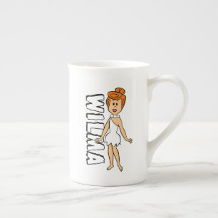Tasse En Porcelaine Les Pierrafeu   Wilma Flintstone