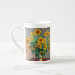 Tasse En Porcelaine Les tournesols de Monet