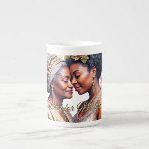 Tasse En Porcelaine L'étreinte d'une mère – Un lien intemporel en fleu