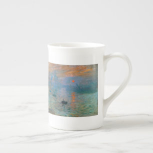 Tasse En Porcelaine Lever de soleil d'impression par Claude Monet