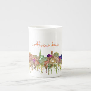 Tasse En Porcelaine L'horizon de l'Alexandrie la Virginie SG-S'est