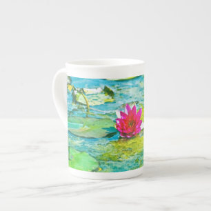Tasse En Porcelaine Lily Lilypad