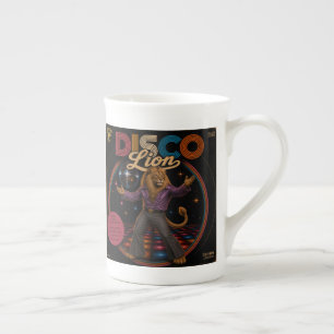 Tasse En Porcelaine Lion Disco