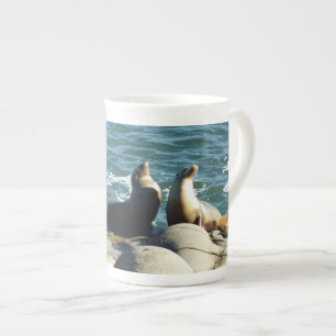 Tasse En Porcelaine Lions de la mer de San Diego