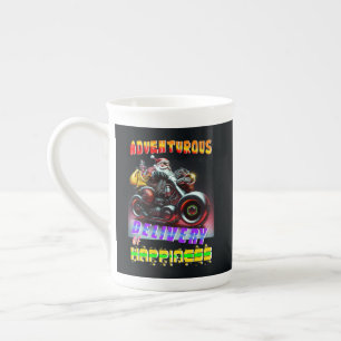 Tasse En Porcelaine Livraison Aventureuse Du Bonheur