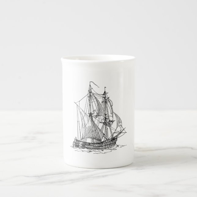 Tasse En Porcelaine Livraison vintage (Devant)