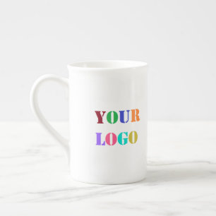Tasse En Porcelaine Logo d'entreprise personnalisé Votre entreprise Mu