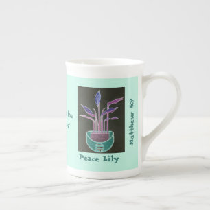 Tasse En Porcelaine Lys de la Paix