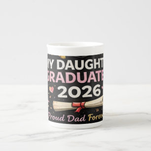 Tasse En Porcelaine Ma Fille Diplômée 2026