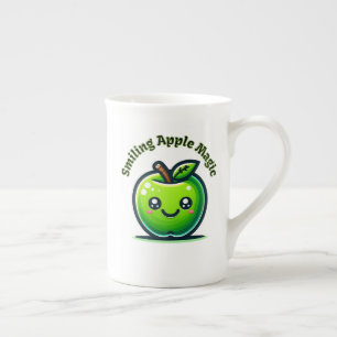 Tasse En Porcelaine Magie Apple souriante