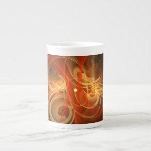 Tasse En Porcelaine Magie du matin Art Abstrait