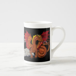 Tasse En Porcelaine Magie Études Dragon