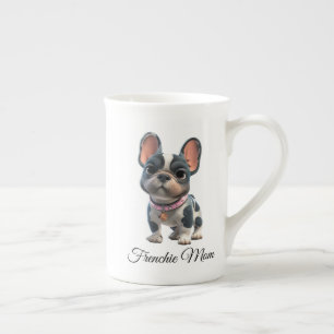 Tasse En Porcelaine Maman French Bulldog Frenchie