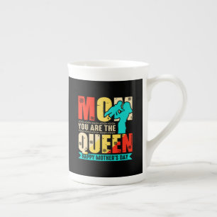 Tasse En Porcelaine Maman Tu Es La Reine