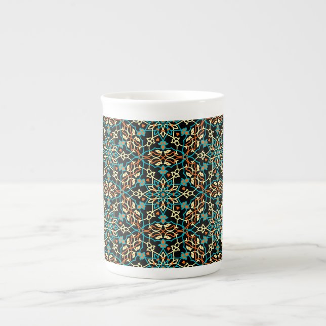 Tasse En Porcelaine Mandala Inspiration 6 (Devant)