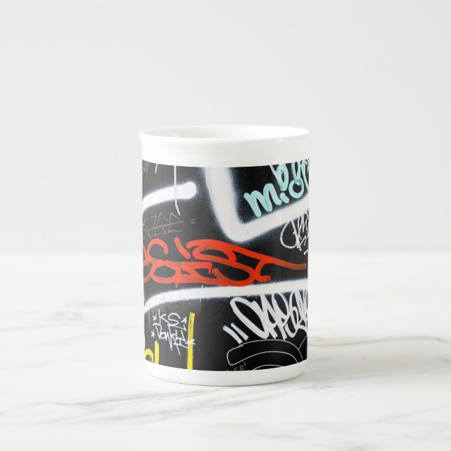 Tasse En Porcelaine marqué (Devant)