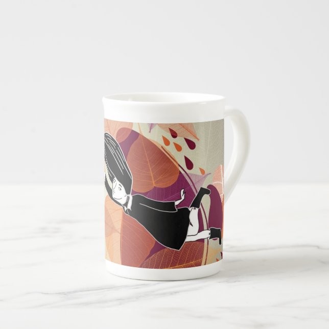Tasse En Porcelaine Mary Poppins (Devant droit)