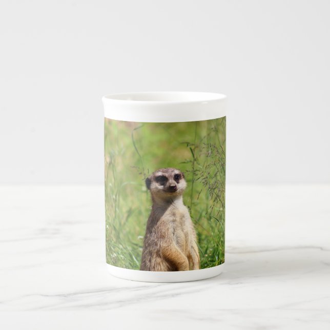 Tasse En Porcelaine Meerkat (Devant)