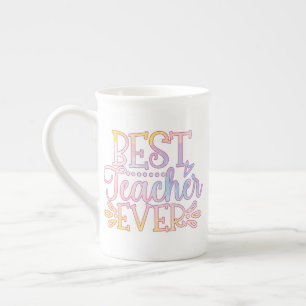 Tasse En Porcelaine Meilleur enseignant jamais