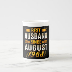 Tasse En Porcelaine Meilleur Mari 1968 Signifiant 52e Anniversaire
