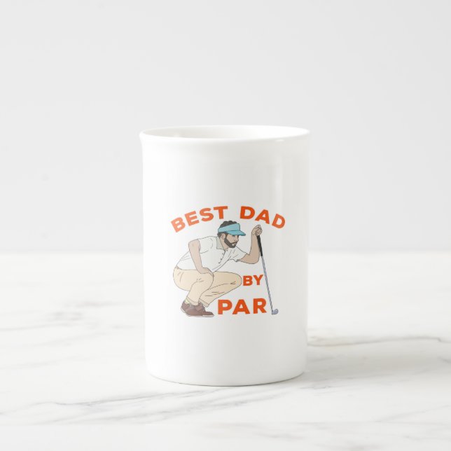 Tasse En Porcelaine Meilleur papa par rapport (Devant)