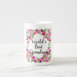 Tasse En Porcelaine Meilleure grand-mère du monde