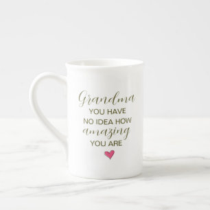 Tasse En Porcelaine Mémé, vous n'avez aucune idée à quel point vous êt