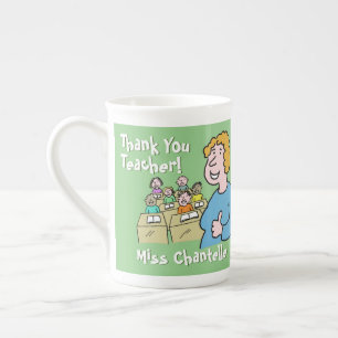 Tasse En Porcelaine Merci à une enseignante