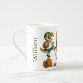 Tasse En Porcelaine Mignon Athlète Dino-Mite Personnalisable