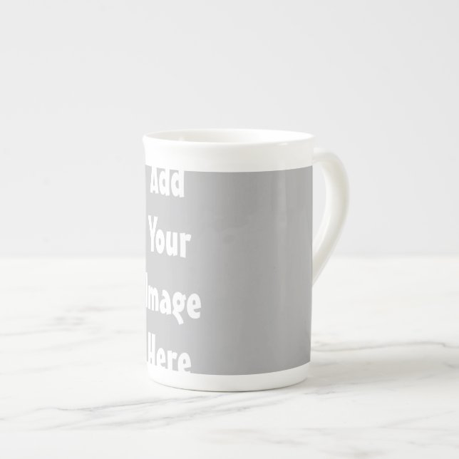 Tasse En Porcelaine Modèle (Devant droit)