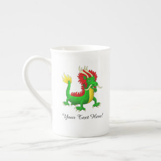 Tasse En Porcelaine Modern Chinese Azure Dragon