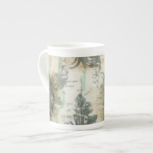 Tasse En Porcelaine Modern Fleur De Lis Design