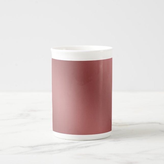Tasse En Porcelaine Moderne Simply Solid Red gradient motif (Devant)
