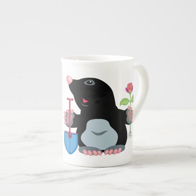 Tasse En Porcelaine mole de dessin animé (Devant droit)